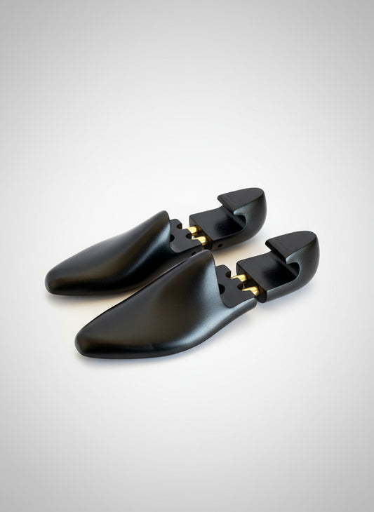 Maison Koly Prestige lasted wooden shoe trees - Black Prestige by maisonkoly.com