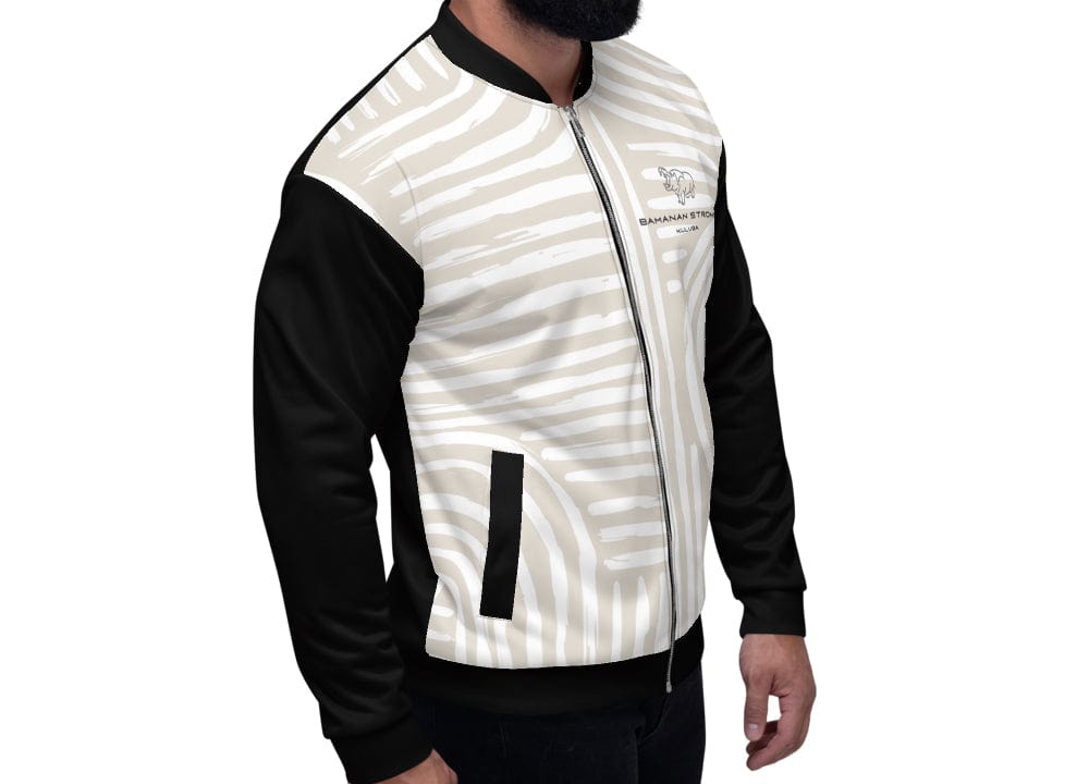 Kuluba Bamaman Strong Bogolan Bomber Jacket- Men - maisonkoly.com Jacket