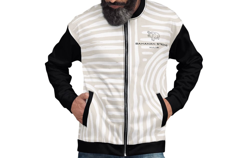 Kuluba Bamaman Strong Bogolan Bomber Jacket- Men - maisonkoly.com Jacket