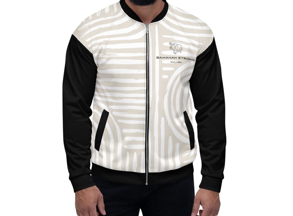 Kuluba Bamaman Strong Bogolan Bomber Jacket- Men - maisonkoly.com XS Jacket