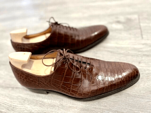 JM Weston Wholecut Alligator Oxfords - Preowned - maisonkoly.com 5 shoes