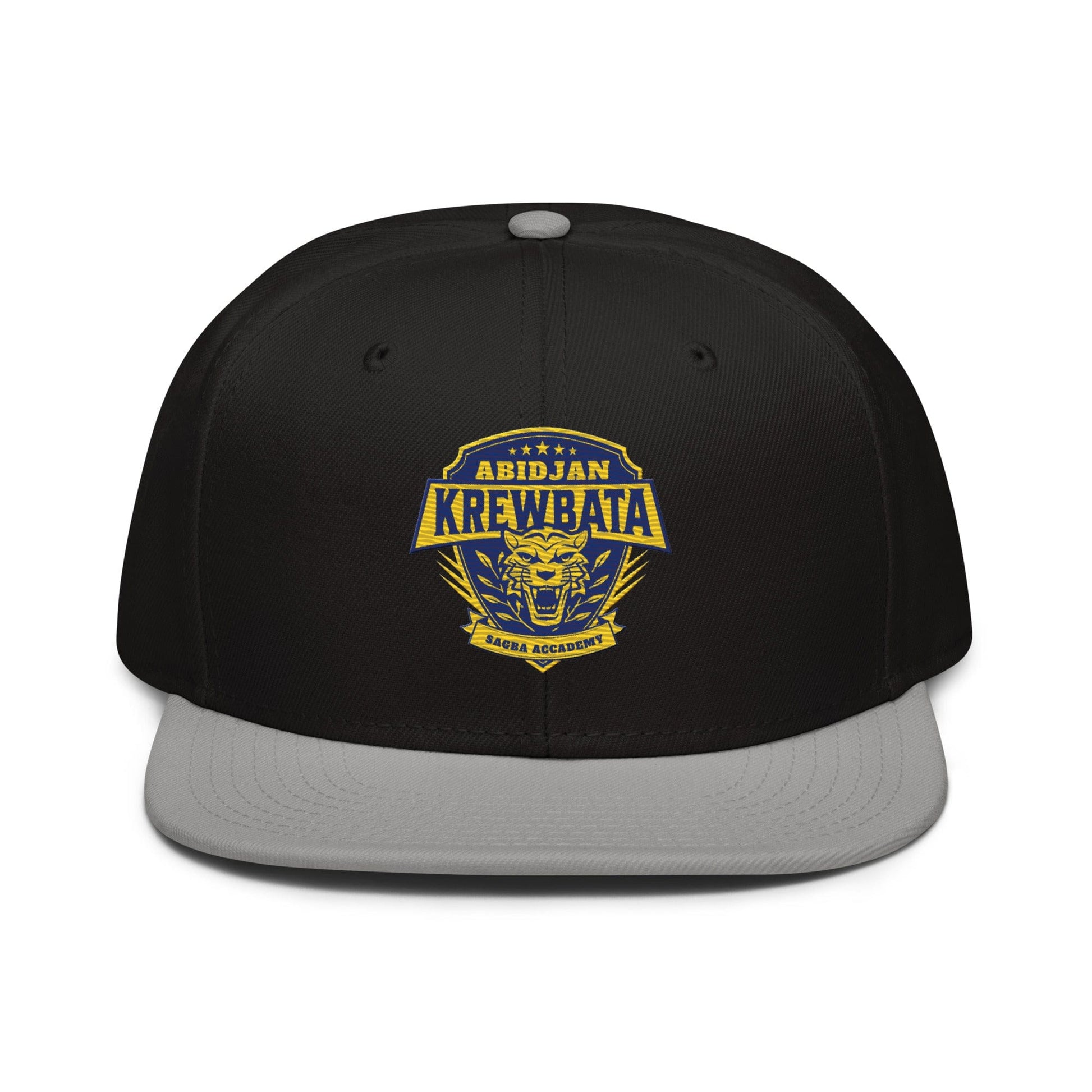 Krewbata Snapback baseball Cap - maisonkoly.com Black/Grey caps