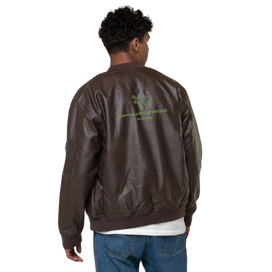 Kuluba Bamanan Strong Clothing Leather Jacket - maisonkoly.com