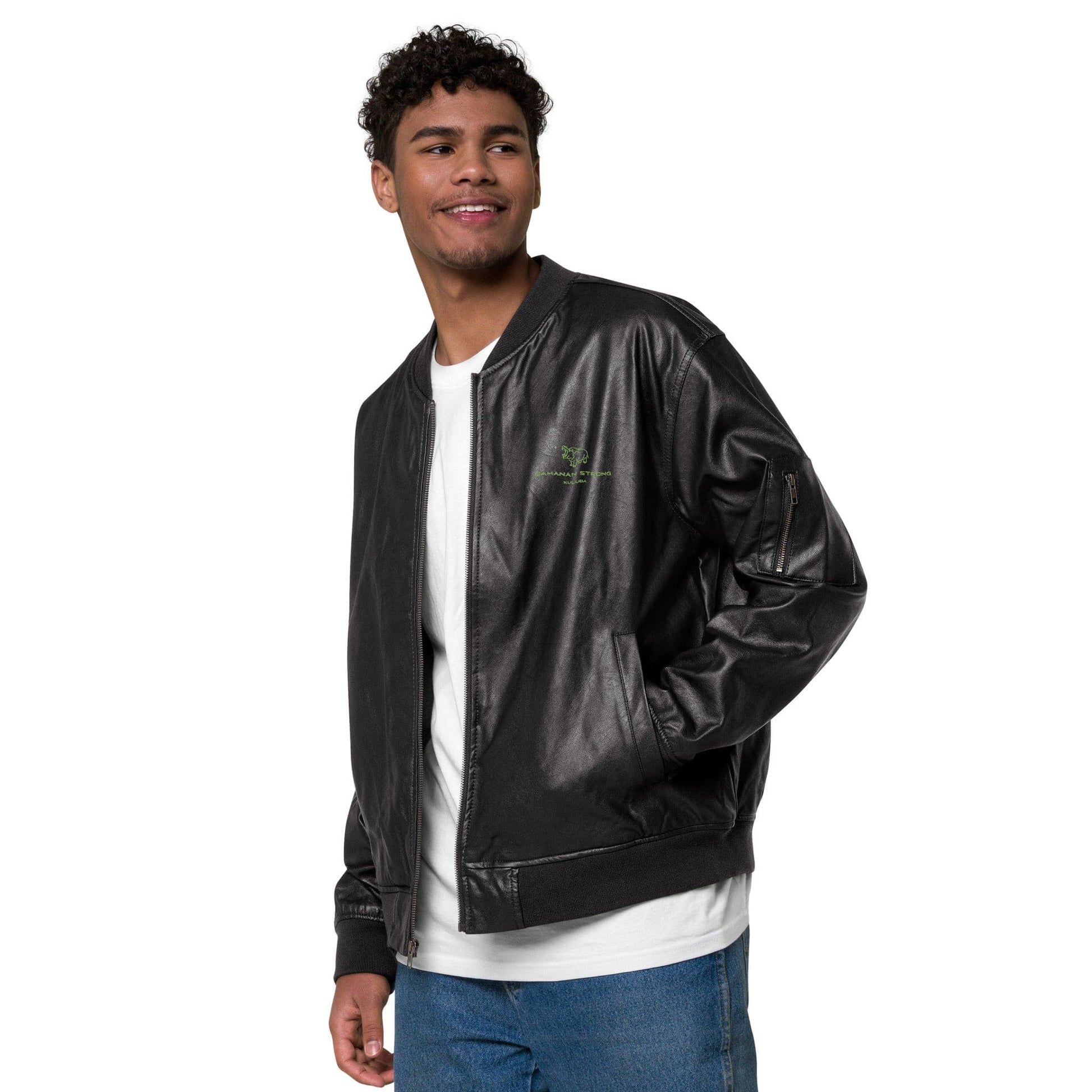 Kuluba Bamanan Strong Clothing Leather Jacket - maisonkoly.com