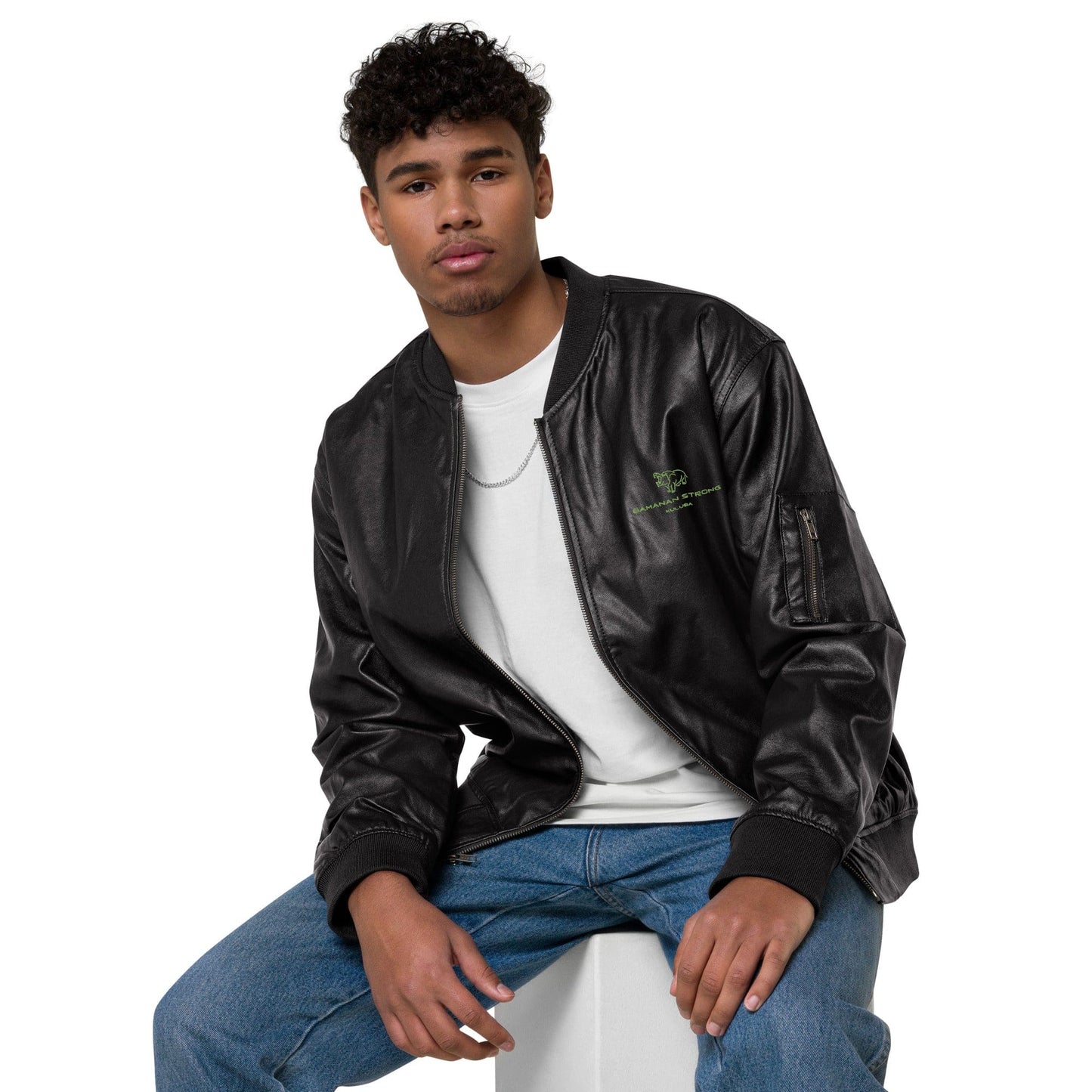 Kuluba Bamanan Strong Clothing Leather Jacket - maisonkoly.com