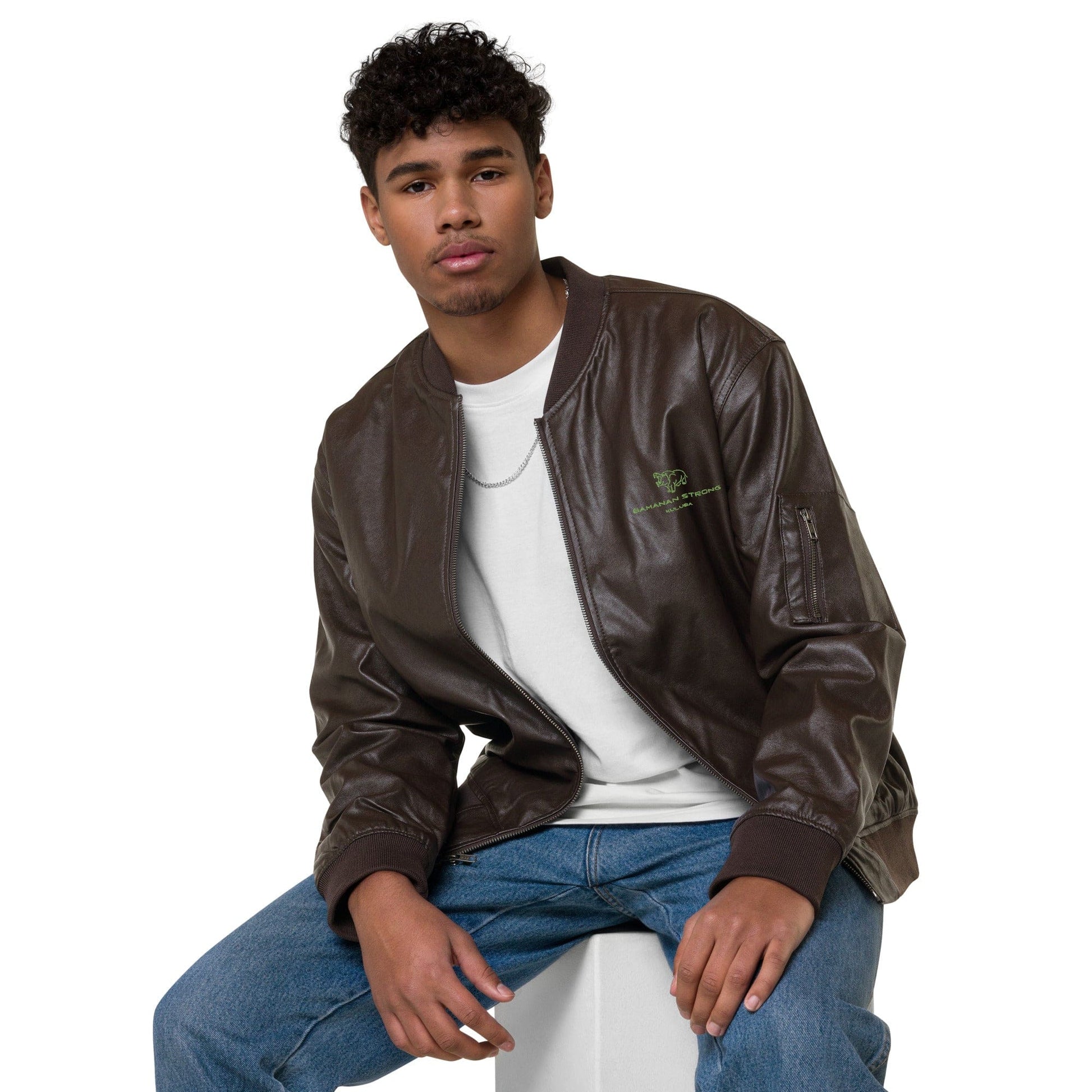 Kuluba Bamanan Strong Clothing Leather Jacket - maisonkoly.com