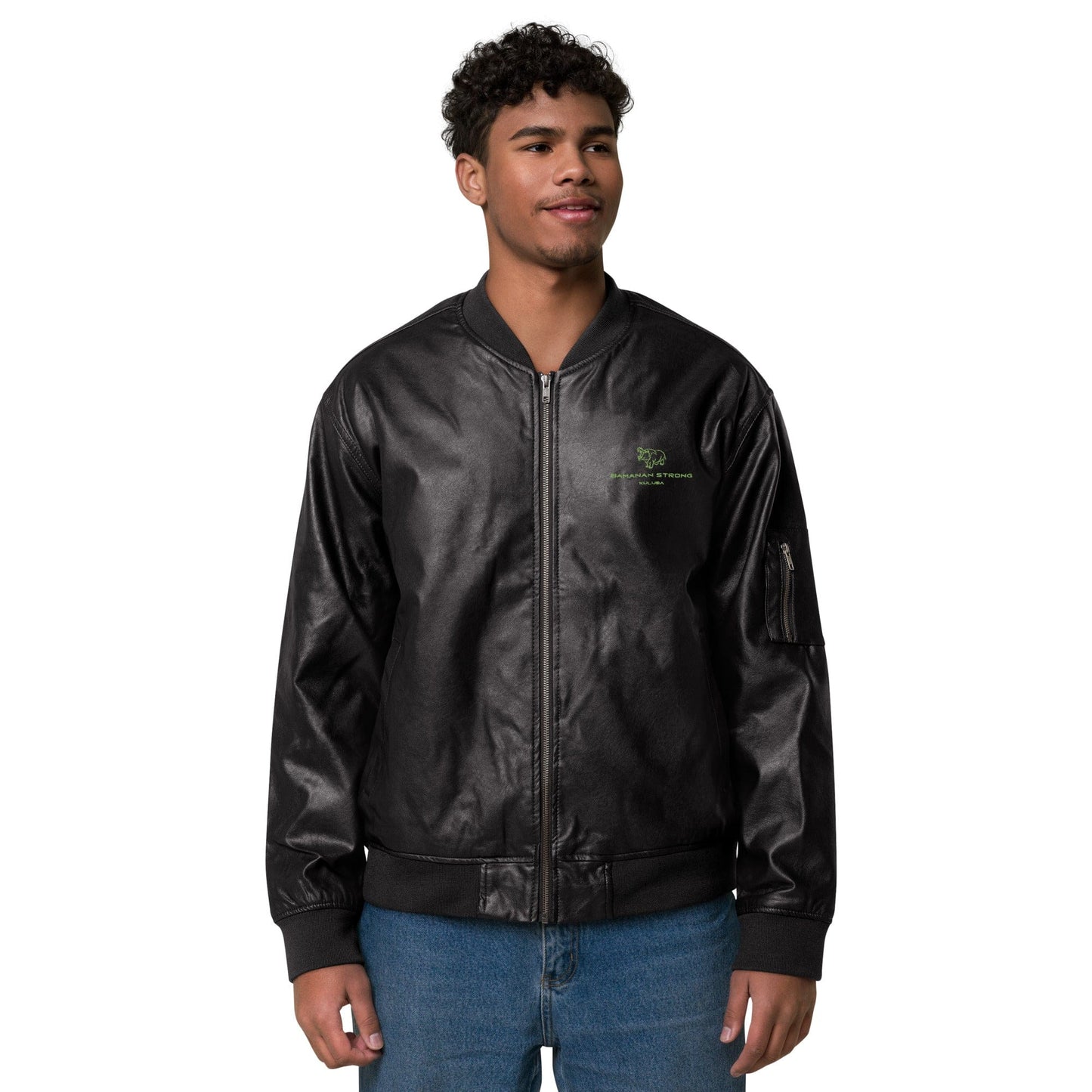 Kuluba Bamanan Strong Clothing Leather Jacket - maisonkoly.com