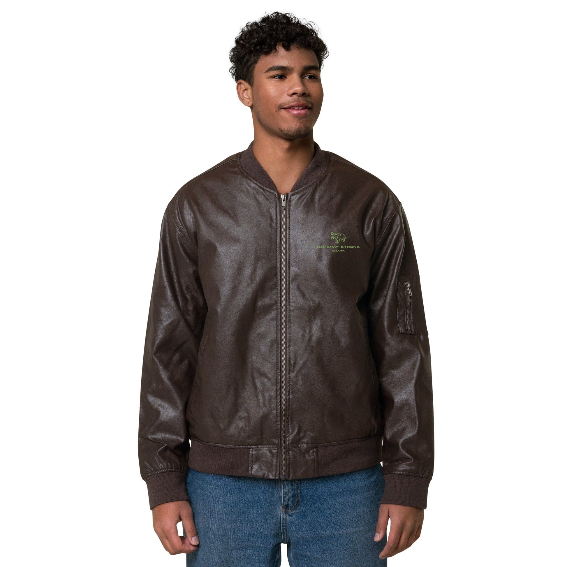 Kuluba Bamanan Strong Clothing Leather Jacket - maisonkoly.com