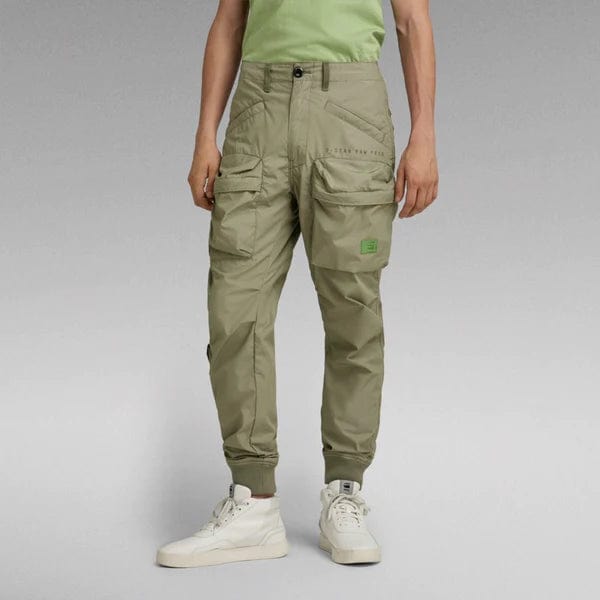 G-star Raw Mens Relaxed Tapered Cargo Pants Green Shamrock - maisonkoly.com S Pants