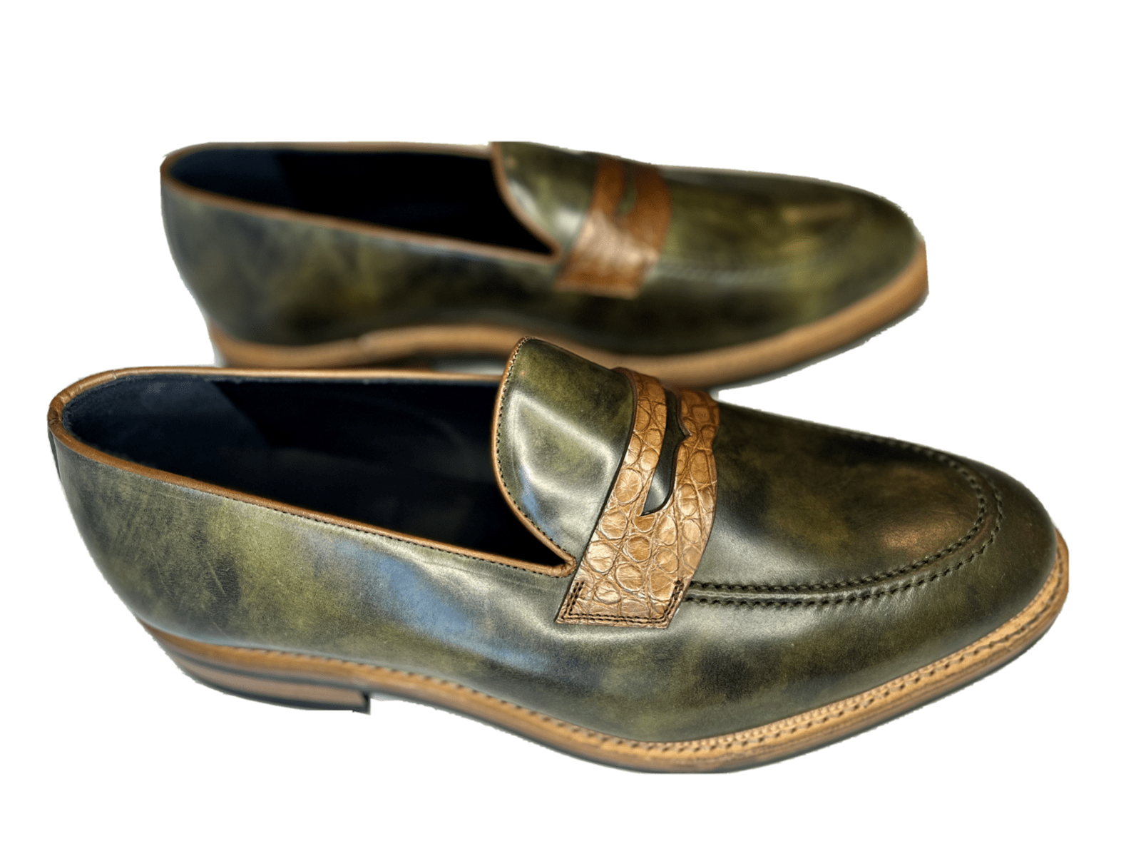 Maison Koly Corniche Cordovan Alligator Loafers - maisonkoly.com 5 shoes