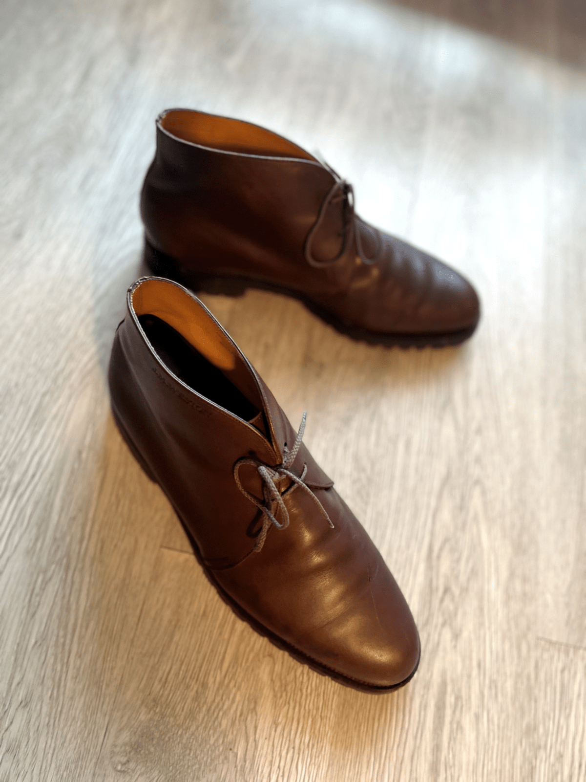 JM Weston Chukka Boots Brown Calf leather - Preowned - maisonkoly.com shoes