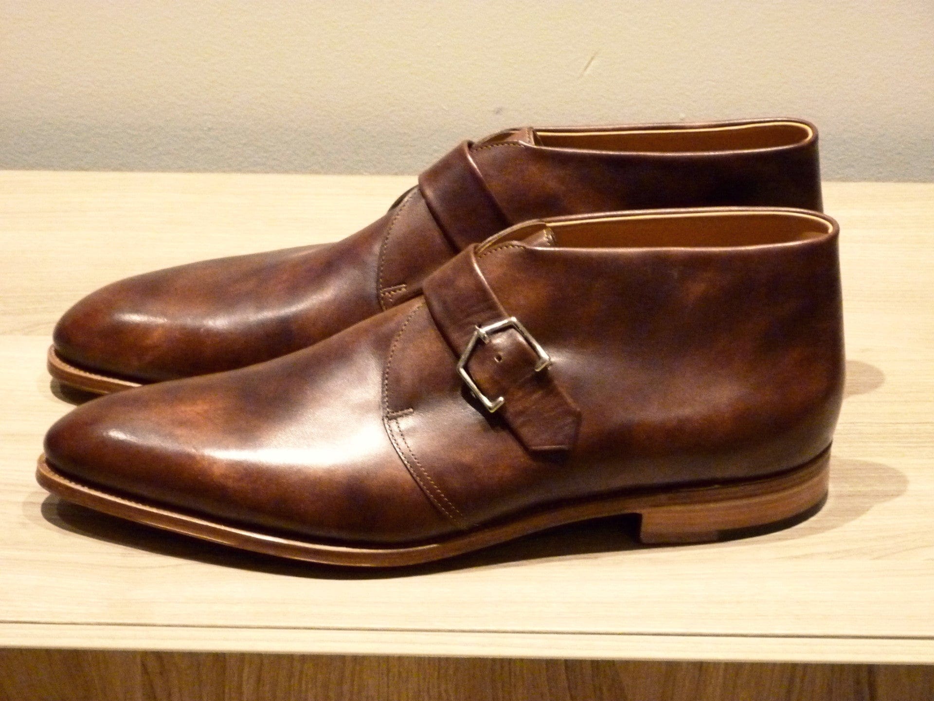 John Lobb Highgate Parisian Museum monkstrap boots - maisonkoly.com shoes