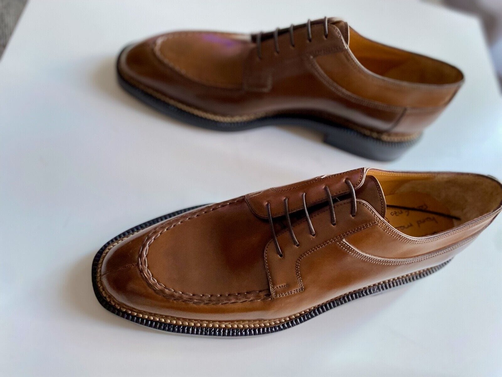 Maison Koly X Enzo Bonafe Drakkar derby Shell Cordovan Leather - maisonkoly.com Shoes