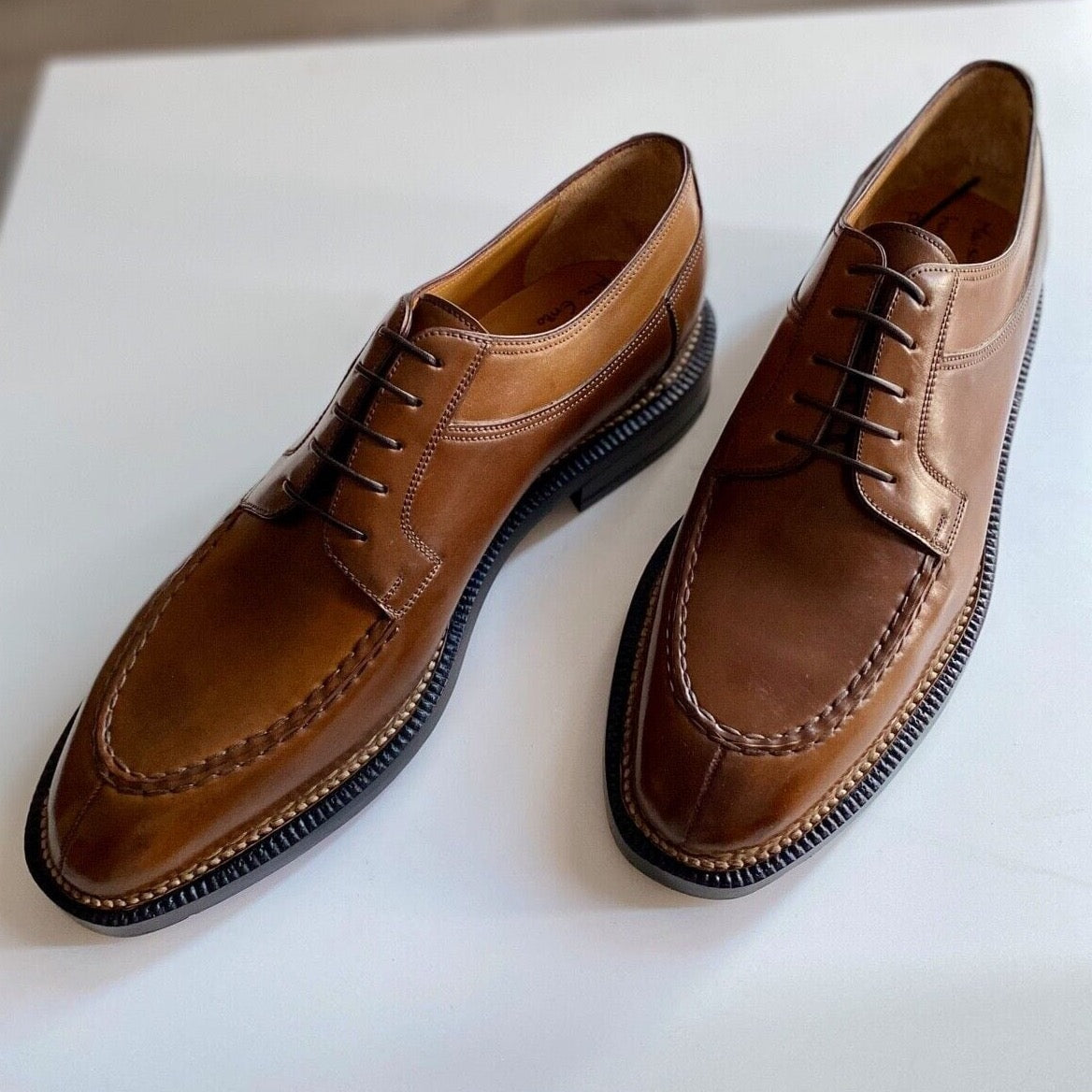 Maison Koly X Enzo Bonafe Drakkar derby Shell Cordovan Leather - maisonkoly.com Shoes