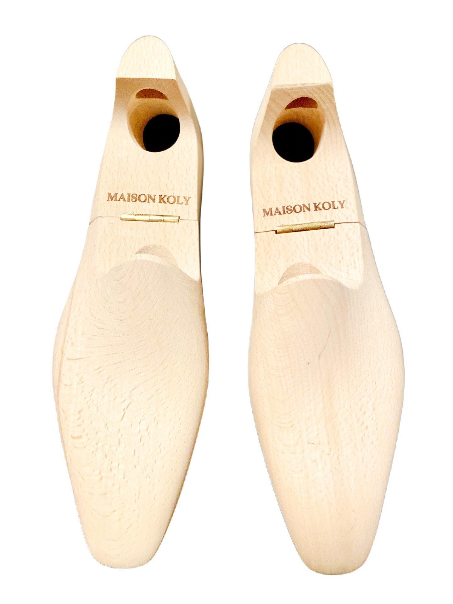 Maison Koly Prestige lasted wooden shoe trees - Hinged - maisonkoly.com Shoe Accessories