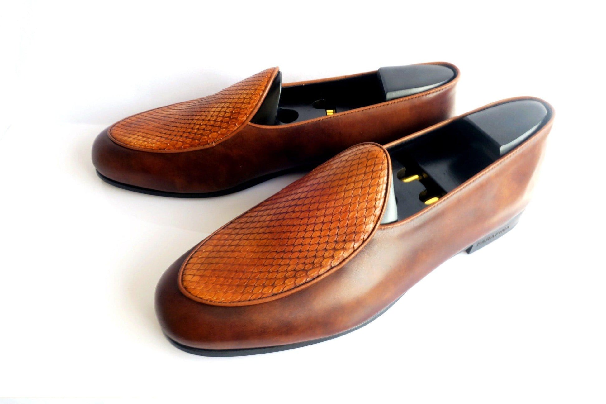 Maison Koly Farafina Loafers Snake Parisian Museum Brown Leather Casual - maisonkoly.com 5 Shoes