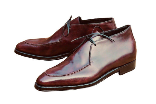 Maison Koly Nimba Boots- Plum Museum - maisonkoly.com 5 / Plum Museum Shoes