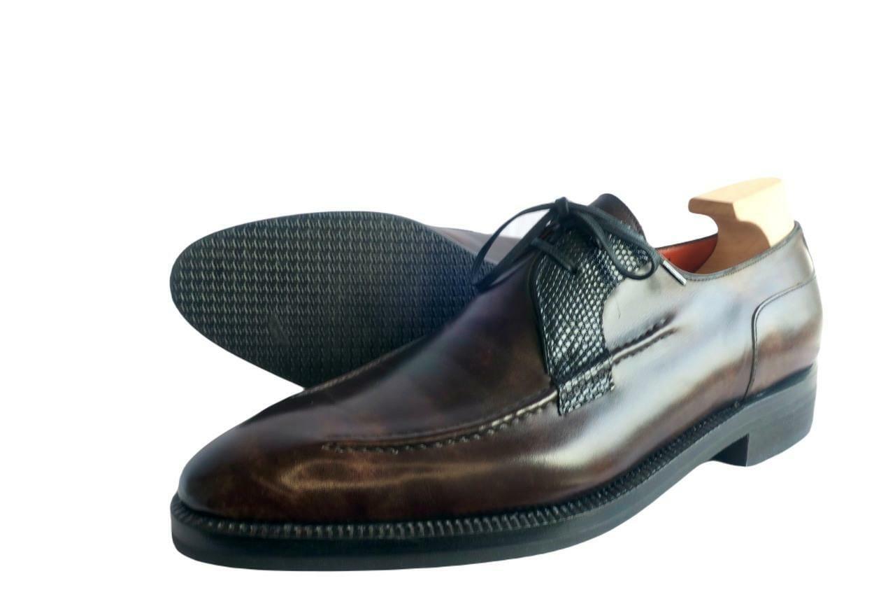 Maison Koly X Enzo Bonafe Derby Monte Carlo Museum and Lizard - Casual - maisonkoly.com Shoes