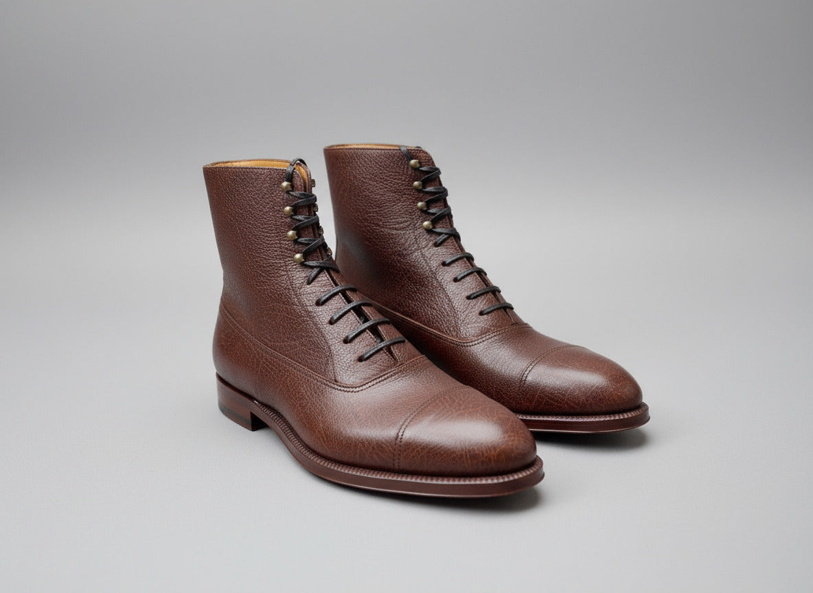 Maison Koly X Enzo Bonafe Kilimanjaro Boots Brown Kudu - maisonkoly.com Shoes